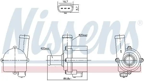 NISSENS 832121 Devirdaim