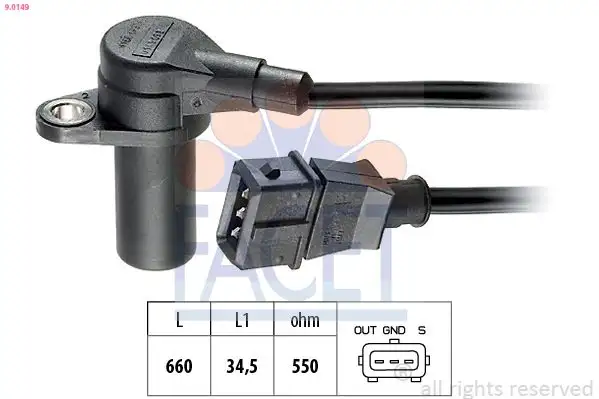 FACET 9.0149 Krank Sensörü