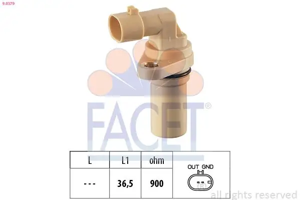 FACET 9.0379 Krank Sensörü