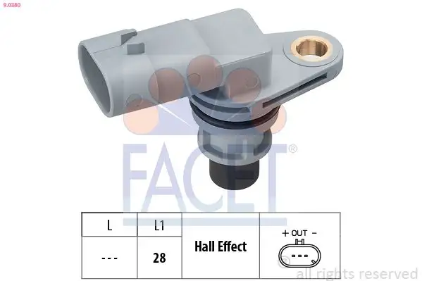 FACET 9.0380 Krank Sensörü