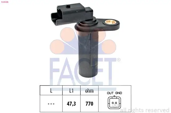 FACET 9.0538 Krank Sensörü