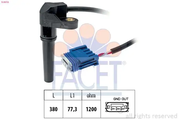 FACET 9.0618 Devir Sensörü 7700116377