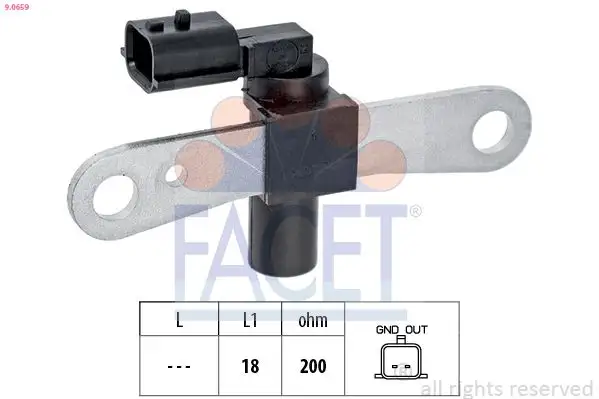 FACET 9.0659 Krank Sensörü 8200772182