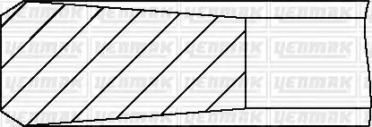 YENMAK 91-09370-000 Motor Segmanı (STD) 3802230