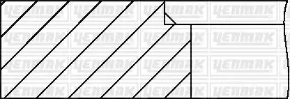 YENMAK 91-09969-060 Motor Segmanı (0.60)