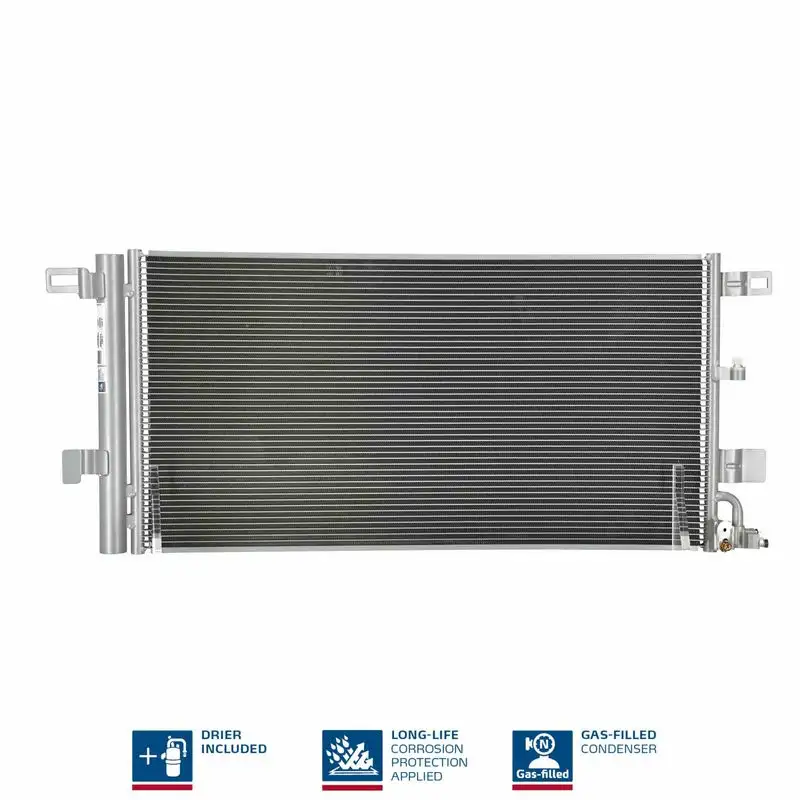 NISSENS 941076 Klima Radyatörü 8W0816421J