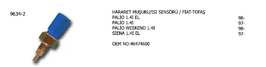 ÜNÜVAR 9634-2 Hararet Müşiri 46474600