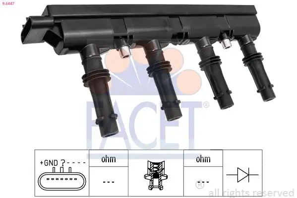 FACET 9.6447 Bobin