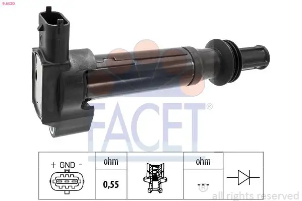 FACET 9.6520 Bobin