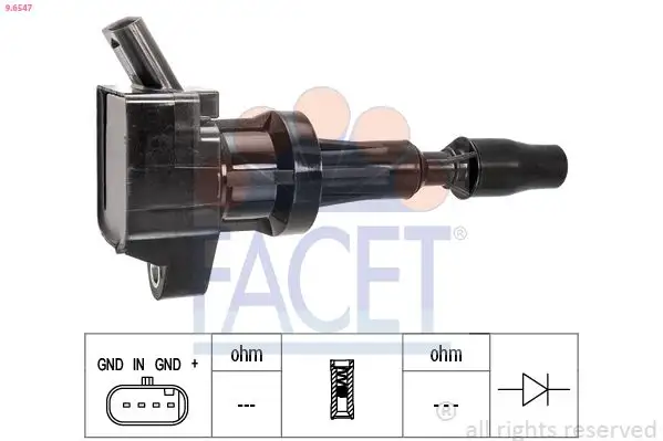 FACET 9.6547 Bobin 2503797