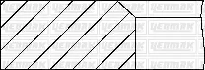 YENMAK 99-09495-000 Motor Segmanı (STD)