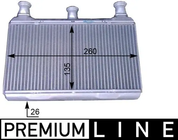 MAHLE AH115000P Kalorifer Radyatörü 64116933922