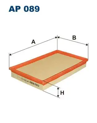 FILTRON AP089 Hava Filtresi 13712246416