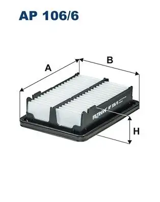 FILTRON AP106/6 Hava Filtresi 172205R0008