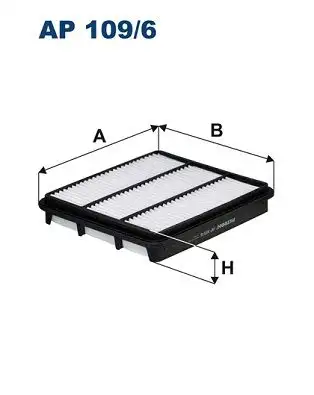 FILTRON AP109/6 Hava Filtresi 96328718