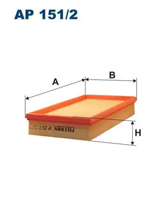 FILTRON AP151/2 Hava Filtresi 6545497