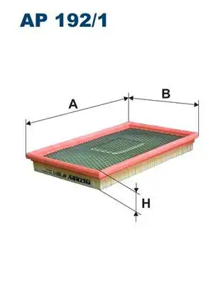 FILTRON AP192/1 Hava Filtresi 13721491749