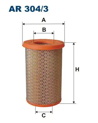 FILTRON AR304/3 Hava Filtresi