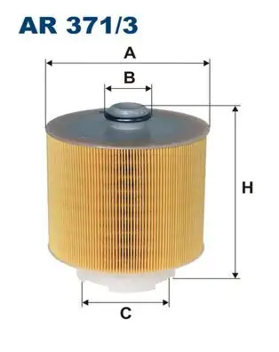 FILTRON AR371/3 Hava Filtresi 4F0133843