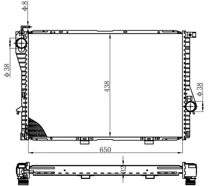 ORIS BBM119032 Radyatör