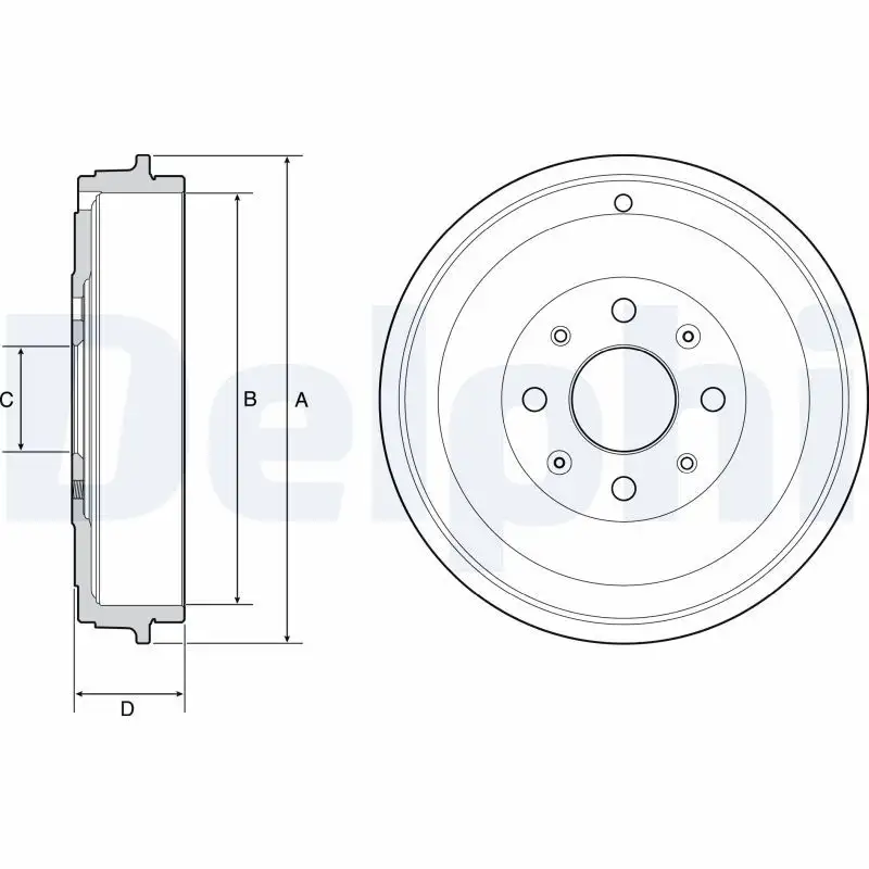 DELPHI BF503 Fren Kampanası