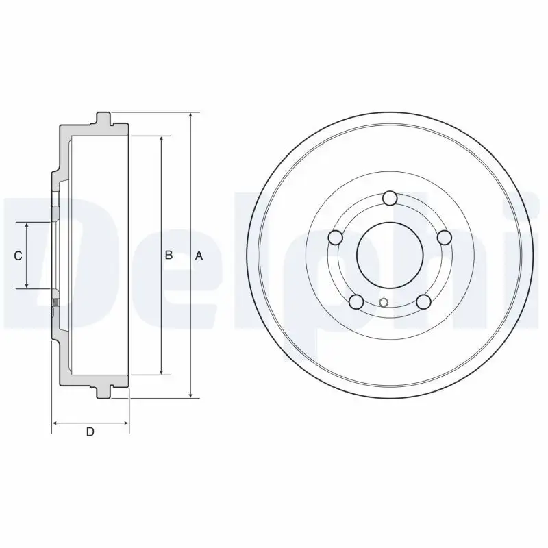 DELPHI BF639 Fren Kampanası L1TC1126AA