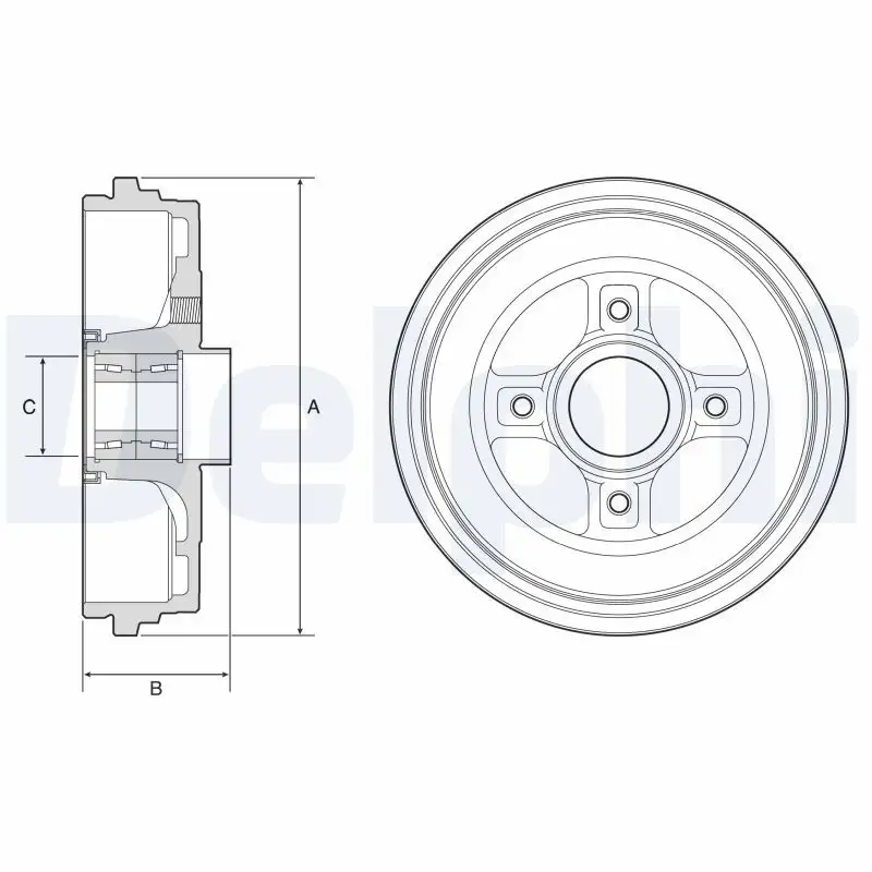 DELPHI BFR626 Fren Kampanası