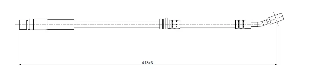 CAVO C800515A Ön Fren Hortumu 562364562