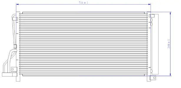 ORIS CHY160016 Klima Radyatörü 976063K160