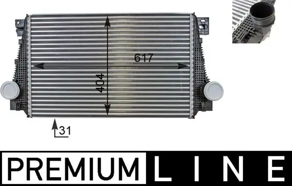 MAHLE CI29000P Turbo Radyatörü 2H0145804C