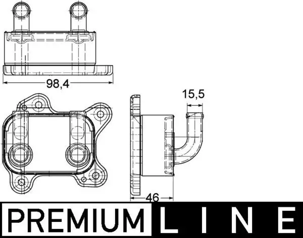 MAHLE CLC168000P Motor Yağ Soğutucu 650616