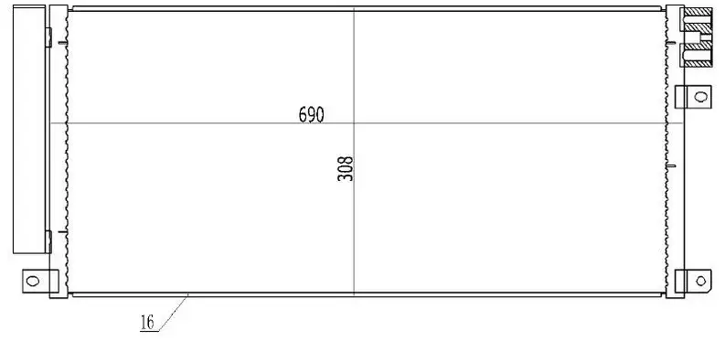 ORIS COP568016 Klima Radyatörü 95026328