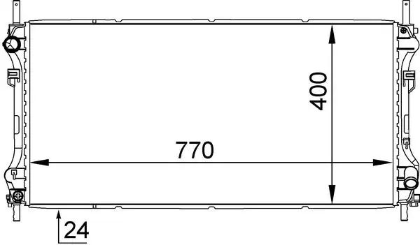 MAHLE CR1143000S Radyatör