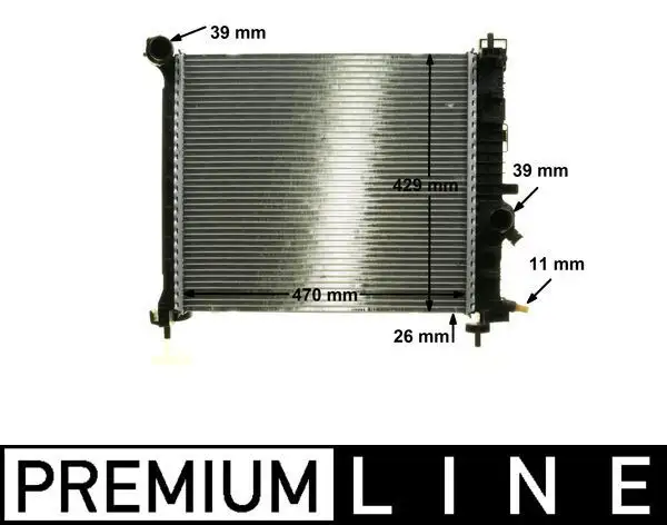 MAHLE CR1189000P Radyatör 13283249