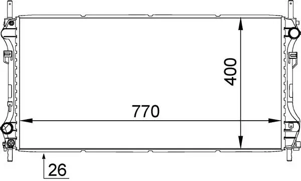 MAHLE CR1346000S Radyatör
