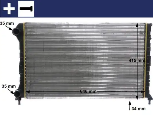 MAHLE CR1447000S Radyatör