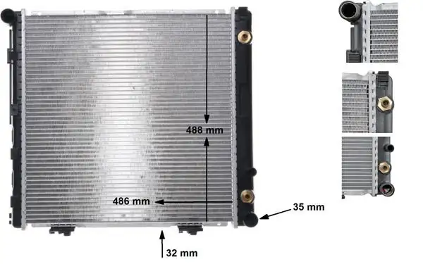 MAHLE CR291000S Radyatör