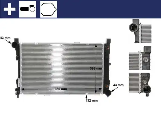 MAHLE CR387000S Radyatör