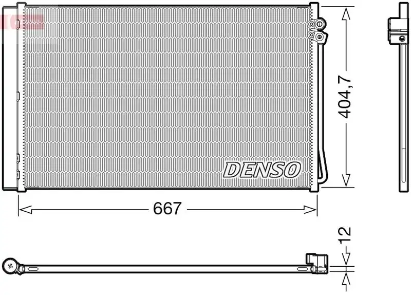 DENSO DCN17062 Klima Radyatörü A4478350070
