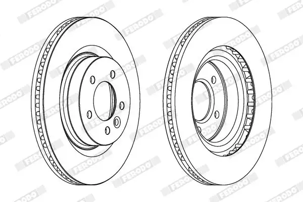 FERODO DDF1432 Ön Fren Diski
