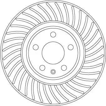 TRW DF6950S Ön Fren Diski
