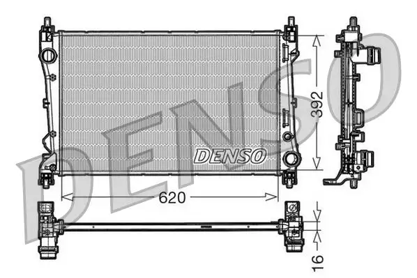 DENSO DRM09113 Radyatör