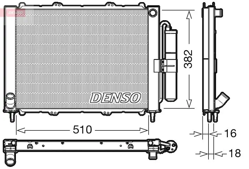DENSO DRM23103 Radyatör 8200732379