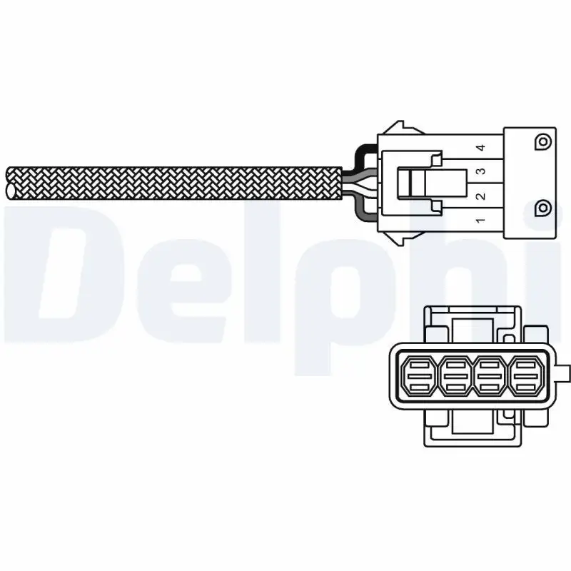 DELPHI ES10795-12B1 Oksijen Sensörü