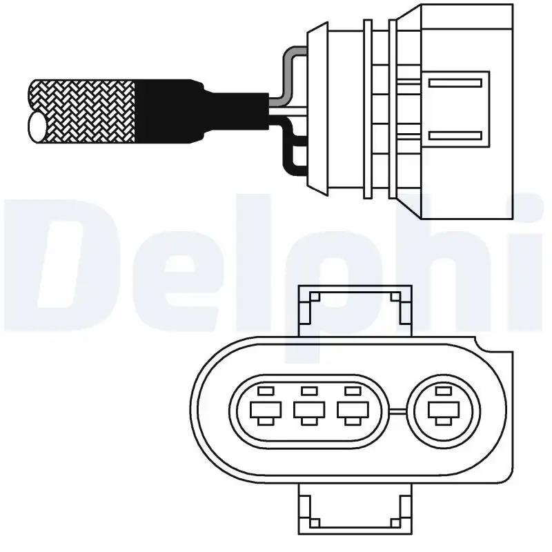 DELPHI ES10979-12B1 Oksijen Sensörü 030906265AD