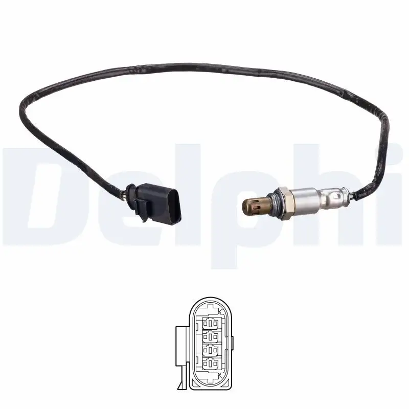 DELPHI ES21161-12B1 Oksijen Sensörü 04E906262CS