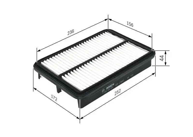 BOSCH F026400044 Hava Filtresi 281132F250
