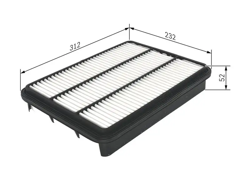 BOSCH F026400225 Hava Filtresi