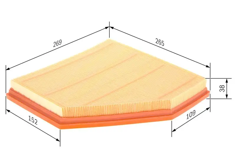 BOSCH F026400270 Hava Filtresi 13718605164