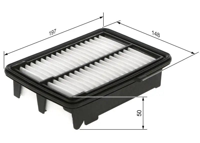 BOSCH F026400384 Hava Filtresi 172205R0008